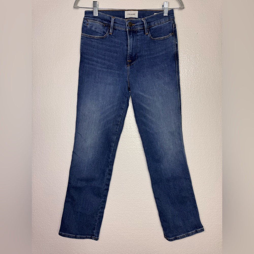 FRAME Le High Straight High Rise Jeans size 28